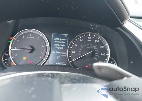 2022 Lexus Rx 350 z USA, uszkodzony, nr VIN 2T2HZMDA4NC343227